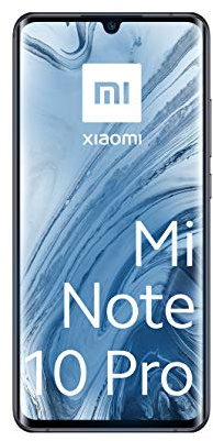 Xiaomi Mi Note 10 Pro Smartphone, 8 GB RAM + 256 GB ROM, Schermo 3D Curved Amoled 6.47, Penta Camera 108 MP, 5260 mAh, Midnight Black