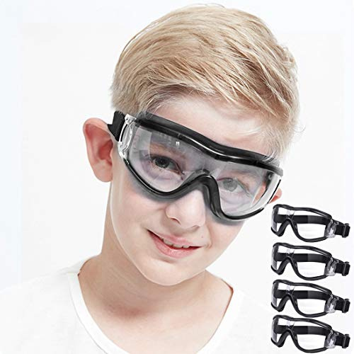 COMLZD Gafas de seguridad Gafas de seguridad de protección Negro