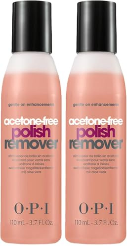 OPI Expert Touch Acetone-Free Lacquer Remover – pflegender Nagellackentferner mit Aloe Vera – Nagellackentferner acetonfrei zum sanften Reinigen ohne Beschädigung von Acryl oder Gel – 110 ml