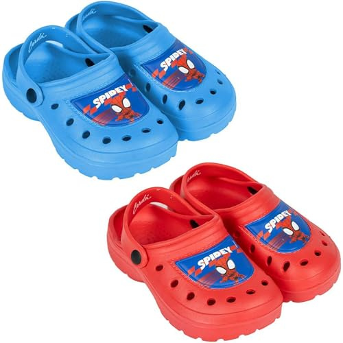 CERDÁ LIFE'S LITTLE MOMENTS Boys Kids Clogs Spidey Red Clog, Red, 22/23 EU