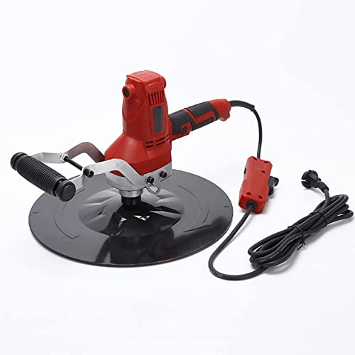 Machine de Polissage de lissage de Mur, truelle électrique portative de mortier de Ciment de béton avec 4 plaques de truelle, Outils de truelle de Seau de plâtrage de maçons d'essuie-Glace 1500 W