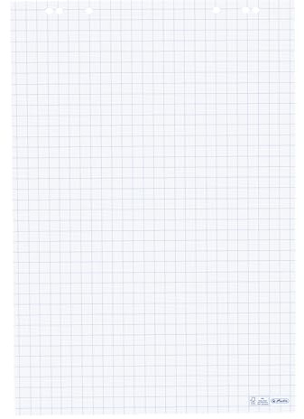 Herlitz Flipchartblock kariert 20 Blatt 65x98 cm FSC Mix, 1 Stück