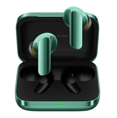 realme Buds Air 7 Pro | Dual‑Driver ANC Earbuds | AI Live Translator | Aircraft‑Grade Aluminum Build | IP55 Water‑Resistant (Racing Green)