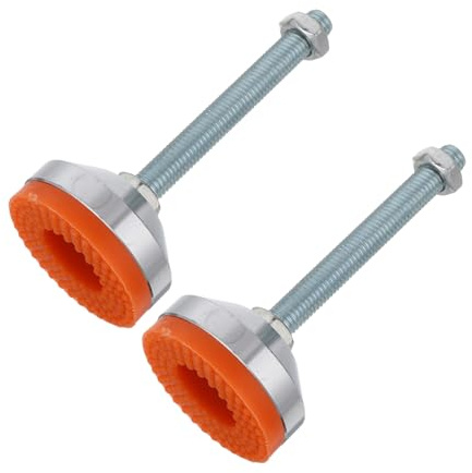 Homoyoyo 2pcs Heavy Duty Adjustable Leveling Feet Furniture Leg Leveler Heavy Duty Furniture Feet Adjustable Workbench Levelers