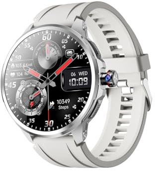 Generico Smartwatch 4G con fotocamera rotante retraibile e monitoraggio della salute, Bluetooth, carta SIM, multifunzione, ottimo come regalo