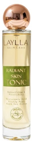 L'AYLLA Radiant Skin Tonic – fuktgivande ansiktsvatten med hyaluronsyra och växtbaserade aktiva ingredienser | för balanserad, strålande hud | Vegan & Clean Beauty
