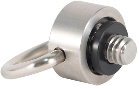 Testa a sfera a sgancio rapido Collare per obiettivo 1/4 Vite per fotocamera con stampa per treppiedi DSLR Accessori monopiede Testa piatta Alberi D Vite della fotocamera