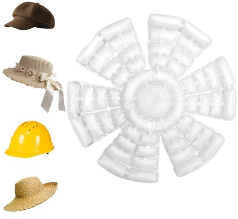 Bonnet de refroidissement pour casque d' , coussin de refroidissement pour casque de vélo, pour homme et femme, paysagiste, cavalier, sportif, agriculteur, jardinage, cyclisme, camping, randonnée