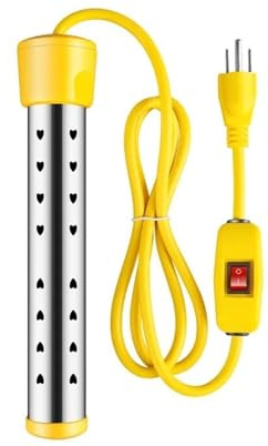 Calentador de agua eléctrico de alta potencia con varilla calefactora for agua hirviendo de calentamiento rápido.