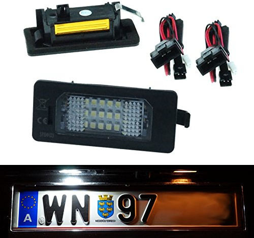 Do!LED ADP LED Kennzeichenbeleuchtung (nur großer Stecker 13mm breit!) - Xenon Weiss mit E-Prüfzeichen