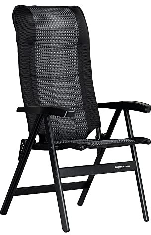 Westfield 101-101BL Campingstuhl Noblesse Deluxe schwarz