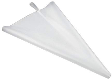 Nuovo sacchetto di pasticceria in silicone per glassa, tubazioni, crema pasticceria, ugello fai da te decorazione torta strumenti per decorazione torta fondente, bianco 30,5 cm