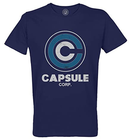 Fabulous T-Shirt Homme Col Rond Coton Bio Capsule Corp. Geek Jeux Video Serie Film