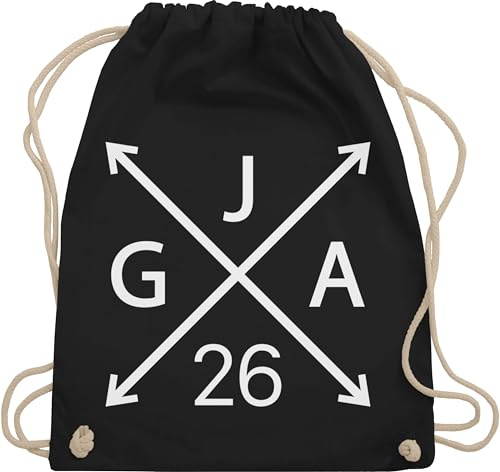 Turnbeutel Rucksack - Junggesellenabschied Männer - JGA 2026 - Unisize - Schwarz - team bräutigam beutel polter rucksäcke jungesellenabschied 24 tasche brauttaschen jungesselnabschied 23