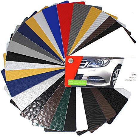 Farbfächer Plotterfolie Folie 975 Autofolie Folie für Auto Plotten Werbung Werbefolie (975)