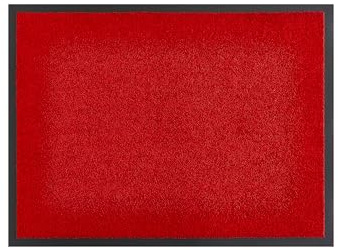 andiamo Fußmatte Verdi - Schmutzfangmatte für den Hauseingang - ideal als Fußmatte innen oder als Fußabtreter im überdachten Außenbereich - Fußabstreifer für Haustür 80 x 120 cm Rot 2