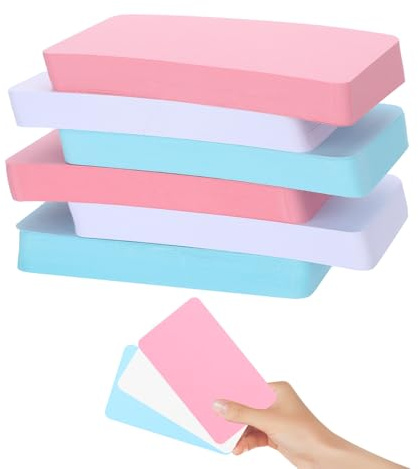 300 Stück Blanko Karteikarten Karten 9x5 Cm Karteikarten Blanko Moderationskarten Karteikasten A7 spielkarten Blanko Moderationskarten Set Karteikarten A8 Blanko für Graffiti Diy Hochzeitseinladungen