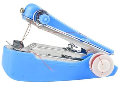 Mini máquina de coser, máquina de coser manual, máquina de coser rápida flexible para ropa, cortinas, manualidades