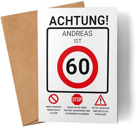 Kiddle-Design Geburtstagskarte zum 18. Geburtstag Personalisiert, Verkehrsschild Geschwindigkeit 18, 18ter Geburtstag Karte Geldgeschenk Mann Frau, Glückwunschkarte