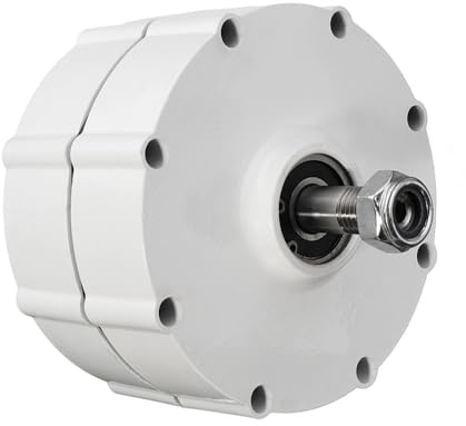 800W Permanentmagnet Generator 12V 24V 48V – 3-Phasen Getriebeloser Dynamo für Windkraftanlage DIY & Freie Energie Projekte (without-12V)