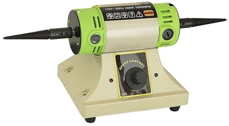 BINGNU Double tête de Roue en Tissu Machine de Bureau Petite Multi-Fonction Meule Meule Machine Bijoux Métal Polissage et Rouille Outil d'or