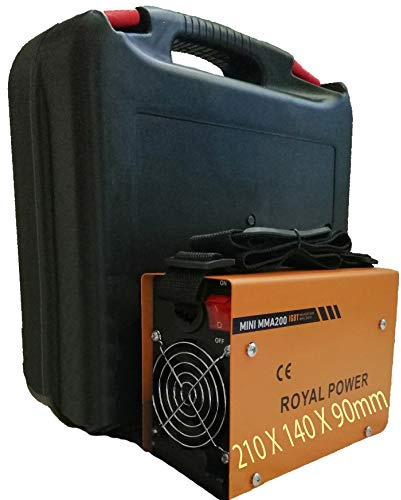 Máquina de Soldar Soldador de Arco Portátil Inversor IGBT Soldadora Inverter MINI MMA-200