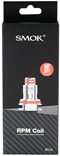 SMOK RPM Quartz SC Triple Coil RBA Mesh Coil 5 piezas utilizadas para SMOK RPM40 KIT Sin nicotina Sin aceite de humo (Triple Coil 0.6 Ohm)