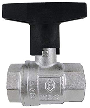 Stabilo-Sanitaer Messing Kugelhahn 2 Zoll DN50 mit ISO-T-Griff