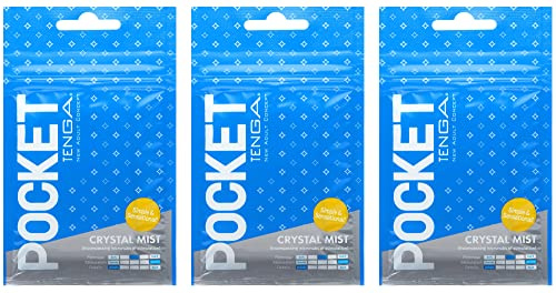 POCKET TENGA CRYSTAL MIST (3 PIECES SET)