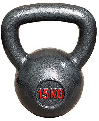 Vivol Kettlebell aus Gusseisen - Kugelhantel Gusseisen Training Gewicht für Gym, Crossfit und Fitness zu Hause