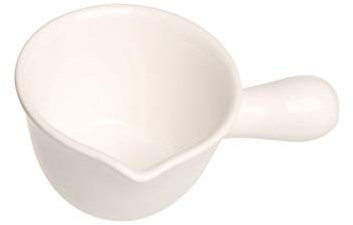 Small Milk jug,Creamer Jug,Churn Jug,with Handle Milk Jam Jar Milk Cup Restaurant Seasoning Cup Coffee Utensil Yogurt Pudding Cup 5 Colors(Color:Pink) (Color : White)