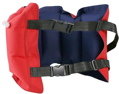 Aufblasbarer Schwimmgürtel, verstellbare Hilfe, Hüftgurt, tragbarer Gürtel, Schwimmtrainingshilfe, Schwimmausrüstung