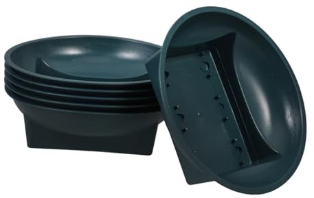 BESPORTBLE 6pezzi Fioriere Plastiche Per Cimitero Vasi Per Commemorativi Decorazioni Floreali Per Ed Esterni Contenitori Per Composizioni