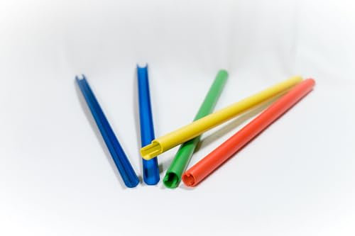 La pajita reutilizable.Se puede abrir para una limpieza rápida y perfecta. El más higiénico del mundo. Juego de 8 pajitas