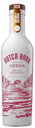 Dutch Barn British Raspberry Vodka 70cl 38% Distilled From British Apples