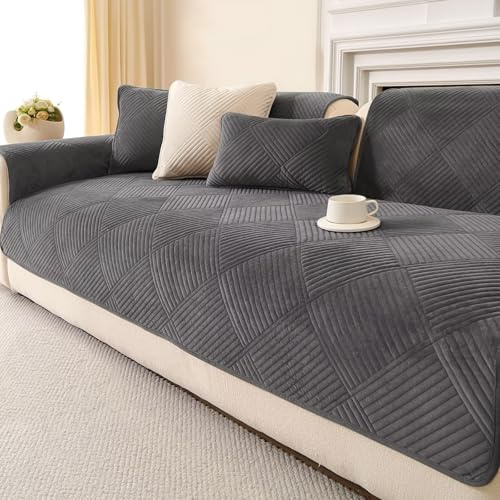 Sofa überzug,Sofa Cover L Shape,Sofaschutz Neue Waschbar,Couchschoner | Sofa überzug Rutschfeste Sofabezug 1 2 3 4 Sitzer Couch überzug Sofa Bezug für Sektionssofa, Sofaüberwürfe L Form Möbelschutz