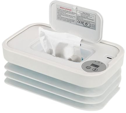 Salviette Più Calde Pannolini Per Il Bambino Trasporto Portatile Wipe Warmer Dispenser Senza Fili, Riscaldamento Rapido Forniture Per Il Bambino Per Viaggi In Auto