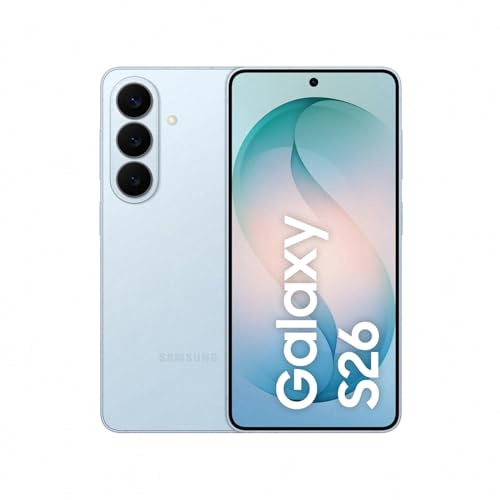 Samsung Galaxy S26 AI Smartphone mit Galaxy AI, Ohne Vertrag, Handy mit Android, 12 GB RAM, 512 GB Speicher, AP Prozessor, 50 MP, Sky Blue, 3 Jahre Herstellergarantie [Exklusiv auf Amazon]