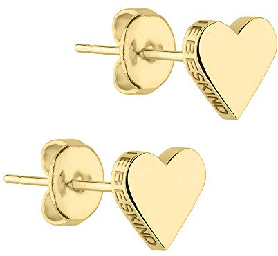 LIEBESKIND BERLIN Herz-Schmuck für Damen – Edelstahl Kette, Armband und Ohrringe mit liebevollem Herzanhänger – In verschiedenen Farben und Ausführungen – Romantische Geschenkidee