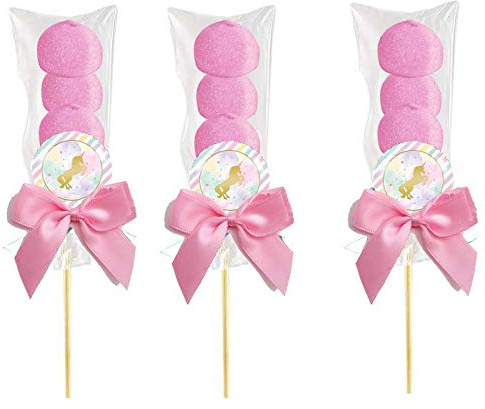 Bulgari - Set spiedini di marshmallow fai da te (Unicorn Stars)