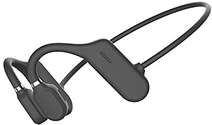 DaMohony Bluetooth5.0 Bone Conduction Kopfhörer mit Mikrofon, Open Ear Wireless Sweatproof Kopfhörer, Stereo Kopfhörer Over-Ear Headsets zum Joggen Laufen Fahren Radfahren