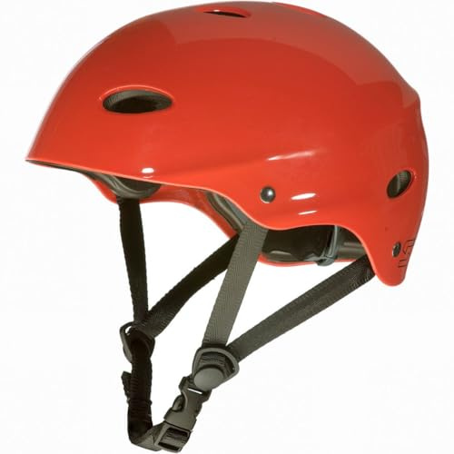 Shred Ready, Outfitter Pro Kayak Helmet, Red, M