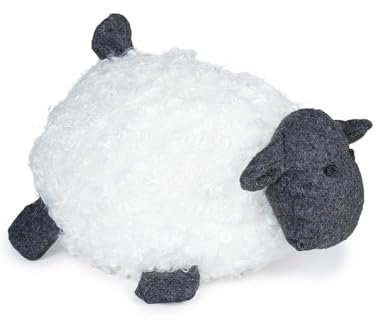 Tier Türstopper für den Boden - Schafe-Design - Dekorativer Halter und Stopper - 240 x 160 x 145 mm - Sandfüllung - Widerstandsfähig - REI