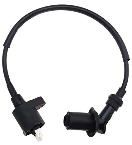 OTOTEC 2 Pin Ignition Coil Spark Plug Lead Compatible With GY6 139QMA 50cc 125cc 150cc Engines Moped Scooter Quad Dirt Bike ATV Dune Bugg Replacement lgnition Coil Module