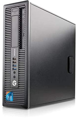HP Elite Desk, Pc Desktop Pronto All'Uso, Computer Pc Fisso Intel i5, Ram 8Gb, SSD 256Gb, Pacchetto Office 2021, Windows 11 Pro (Ricondizionato)