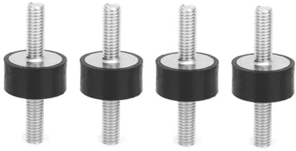 Gummidämpfer M6*18 HNBR | 4 Stück | IP55 VV20*10 | Silentblock Dual-Dämpfung | HVAC/Industrie