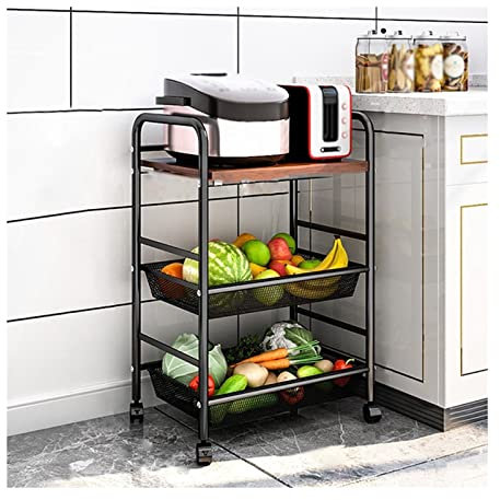 FYLDQAXU Regale für die Aufbewahrung von Küchenspalten, vom Boden bis zur Decke, mehrschichtiger Wagen, Obst- und Gemüseregal, schmaler Kühlschrank, Lückenlagerregal, Regal, Lagerregal
