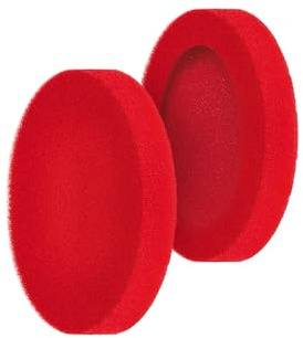 Koss Red Official Oversized Replacement Cushion Earpads, for Porta Pro | Fits Porta Pro, KPH40 Utility, and KSC75