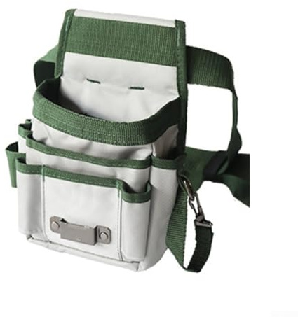 Borsa per attrezzi da elettricista, marsupio multi tasca per manutenzione ad alta quota, tasca per attrezzi da cintura, piccola tasca per attrezzi (D)