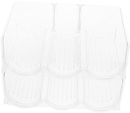 CONGARTENO 1juego Soporte Apilable para Botellas De Agua Organizador Transparente De Tumbler para Cocina y Nevera para Mantener El De Botellas y